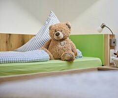 Teddy im Kinderzimmer der Ferienwohnung Gipfelblick