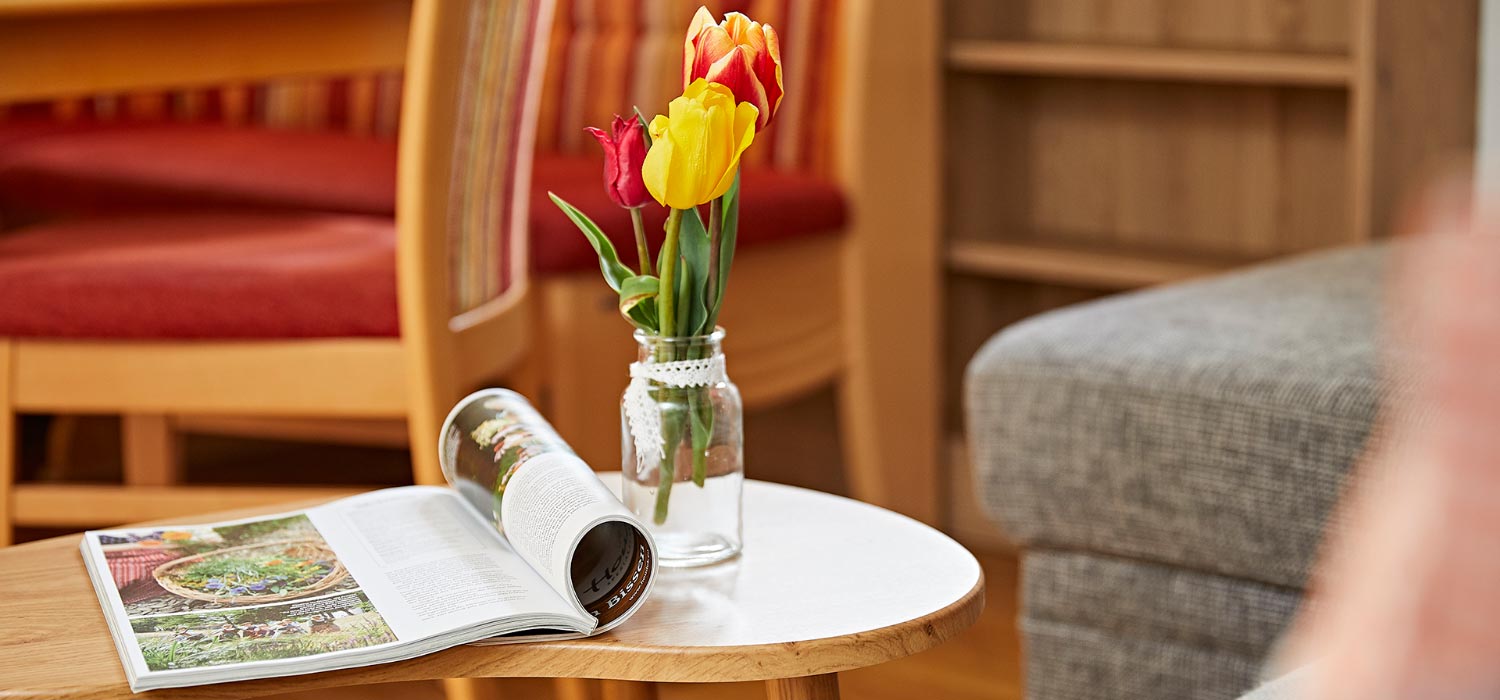 Detailaufnahme aus einer Ferienwohnung im Allgäu